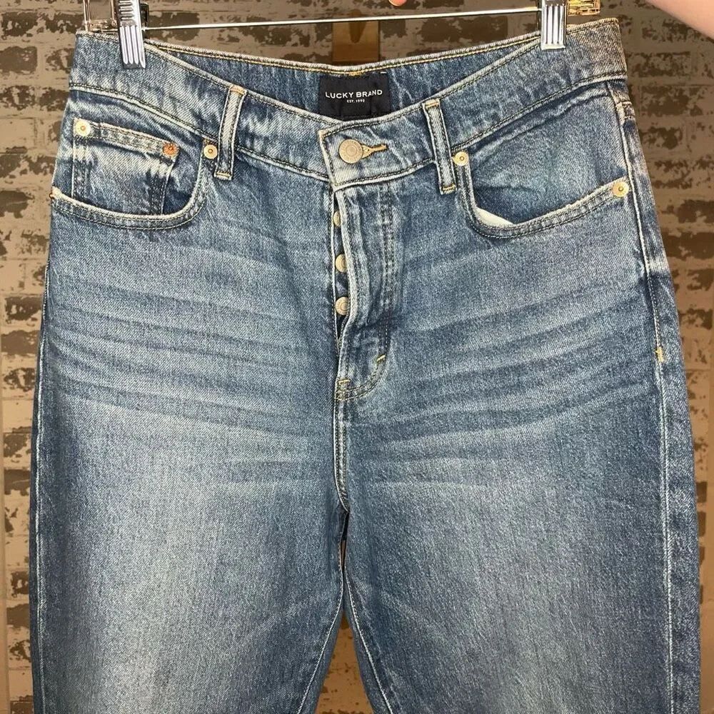 Lucky brand | women denim button up fly jeans
